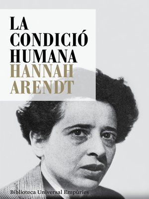 cover image of La condició humana